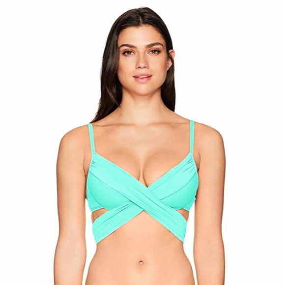 La Blanca Other - La Blanca Women's Island Goddess Wrap Underwire Pu